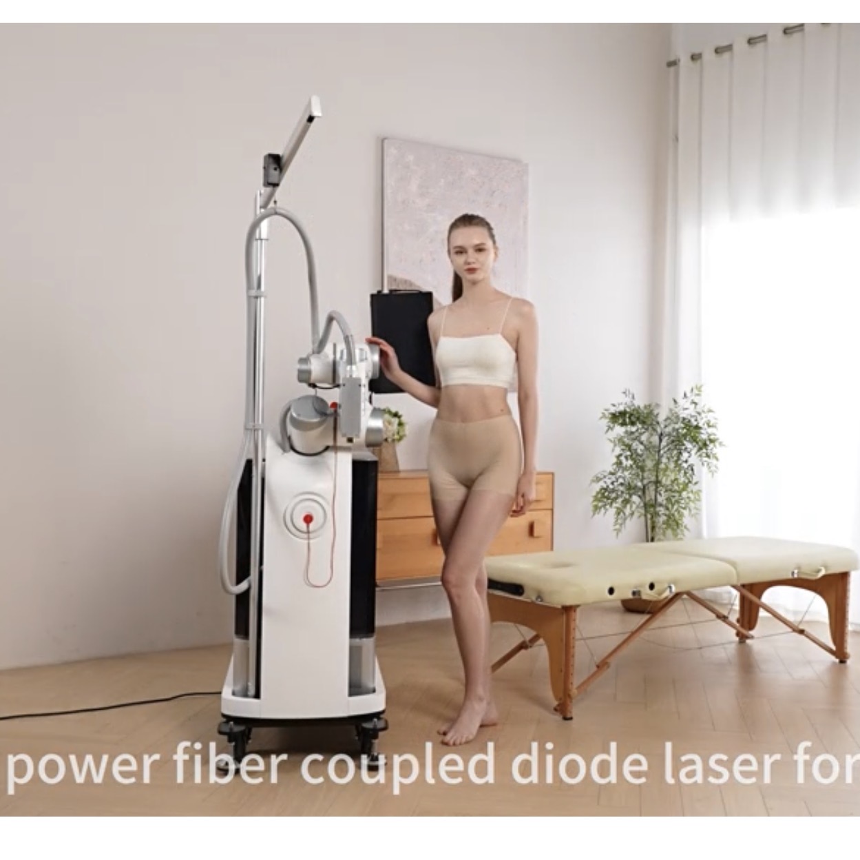 This is the exact AI therapy robot we are introducing at Solstice BioSpa — the same model that will be available for our Human Massage + AI Robot Combo starting at the end of April.
